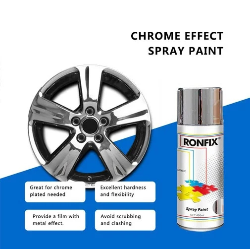 chrome effect paint
