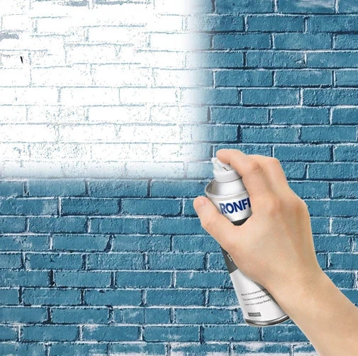 diy spray paint wall