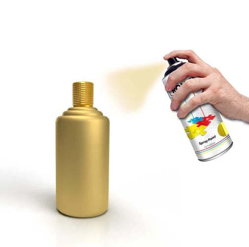 gold mirror effect paint