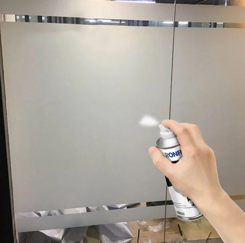 spray for frosted glass