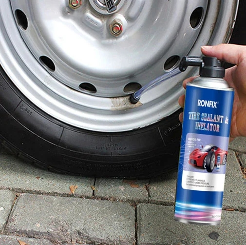 tire inflator and sealant