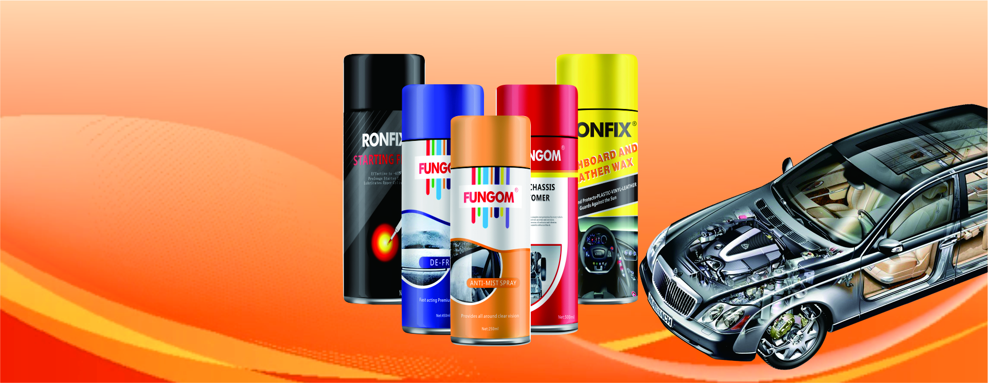 FUNGOM Car Maintenance Products