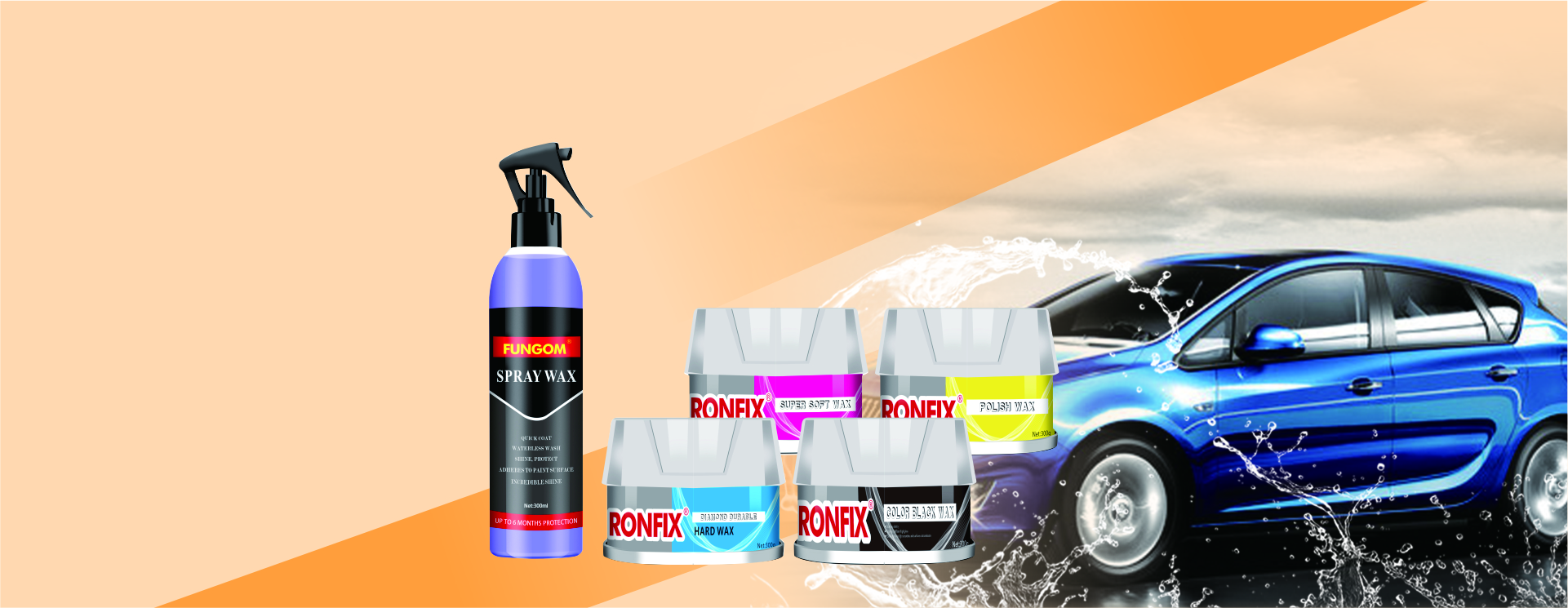 FUNGOM Car Paint Maintenance Products